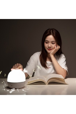 Maoyaya Usb Şarjlı Yıldız Projeksiyon Gece Lambası - Müzik Kutusu & Bluetooth