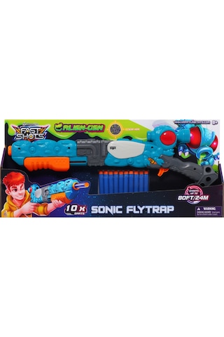 Allien- Gen Sonic Flytrap 10 Atış Dart Fırlatıcı Set