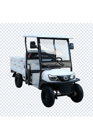 Arora Polo Farm Elektrikli 2000w 72v45ah 35 Km/h Disk Fren Usb Bluetooth Elektrikli Kasalı Beyaz