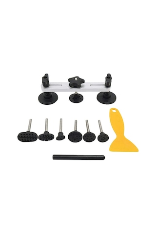 Sones 12'si 1 Arada Araç Göçük Düzeltme Aleti Seti Ücretsiz Sac Göçük Düzeltme Çektirmesi