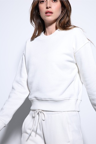 Antioch Basic Kadın Sweatshirt Ba25y920 Ekru