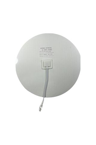 220v Ayna Arkası Bugu Çözücü - Bugu Önleyici Yuvarlak 30cm Çap Renkli Aydınlatma