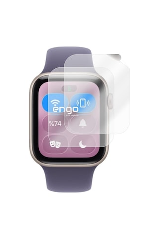 Apple Uyumlu Watch Se 3 44mm Tpu Ekran Koruyucu 2 Li Şeffaf Film