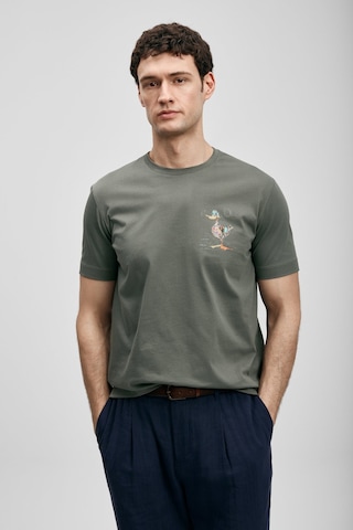 Lufian Finx Erkek T-shirt 111020313 Yeşil