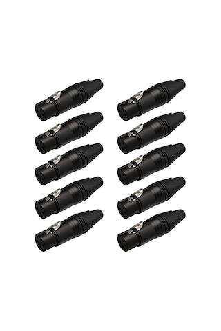 Losen La1031-2 Xlr 3-pin Dişi Siyah Konnektör