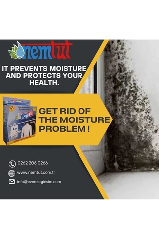 Dehumidifier Moisture Absorber Odor Remover Mold & Corrosion Preventive 1 Kg 1 Box / 2 Packs