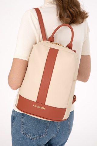 U.S. Polo Assn. Kadın Bej Sırt Çantası 50300290-VR011