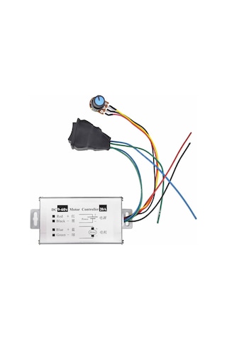 Dc 60v 20a Dc Motor Sürücü Pwm Hız Kontrol Ileri Geri Yön Anahtar