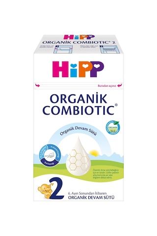 Hipp Organik Combiotic 2 Devam Sütü 600 G Hipp Organik Combiotic 2 Devam Sütü 600 G