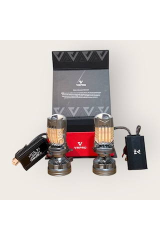 H4 Mercekli Led Zenon Led Zenon Şimşek Etkili 120w Güç 24.000 Lümen 12-24v Uzun Ömürlü Güçlü Çizgisel Odak 2