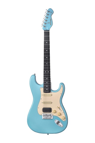 Mooer Msc10 Pro Elektro Gitar Daphne Blue