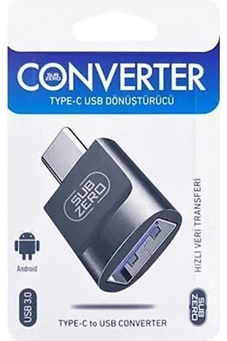 Type C Usb 3.0 Dönüştürücü Usb 3.0 5gbps Hızlı Otg Çevirici Dönüştürücü Adaptör