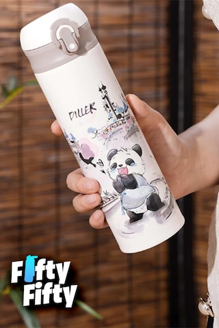 Dıller 480 Ml Pipetli Paslanmaz Çelik Termos Vacum Cup Kilitli Kapak -ffdıllerd9248 Çok Renkli