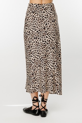 On Kadın Etek 24kon44203 Leopar