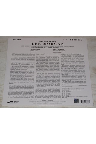 Lee Morgan - The Sidewinder - 33 LP Albüm ! Ambalajlı