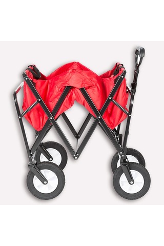 Katlanabilir Taşıma Arabası Plaj Bahçe Alışveriş Katlanır Araba