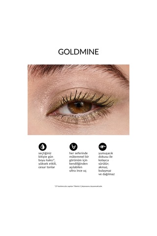 AVon Glimmerstick Asansörlü Metalik Göz Kalemi Goldmine
