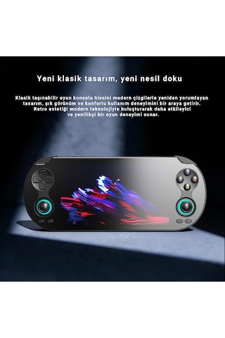 Anbernıc Rg Vita Pro Retro Oyun Konsolu 5.5 Full Hd Ips Ekran Android 14/linux Wifi 6 Bluetooth 5.2 4gb Ram 64gb