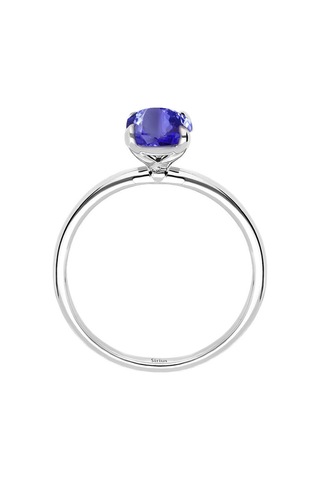 Sirius Oval Kesim Tanzanit Tektaş Yüzük 0831R0017