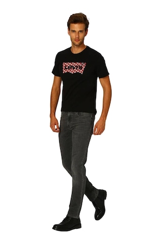 Levi's Erkek Slim Fit Jean Pantolon - Minimalist Günlük Tarz Siyah