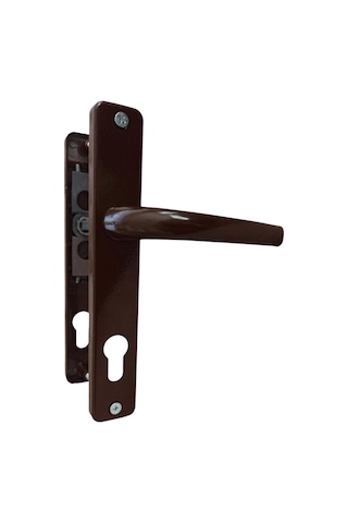 Pvc Kapılar İçin Metal Kapı Kolu Koyu Kahverengi