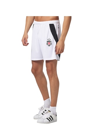 Beşiktaş Lisanslı Adidas Beyaz Yetişkin Şortu.