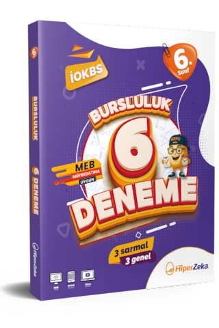 2027 6. Sınıf 6 Deneme Bursluluk İokbs 3 Sarmal & 3 Genel