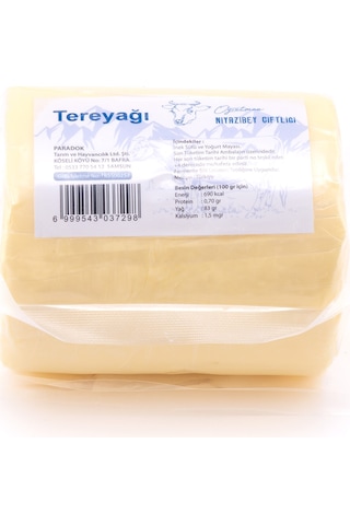 Niyazibey Çiftliği Doğal Tereyağı 500 G