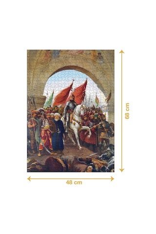 Ca Games 1000 Parça Fatih Sultan Mehmet Puzzle 7077