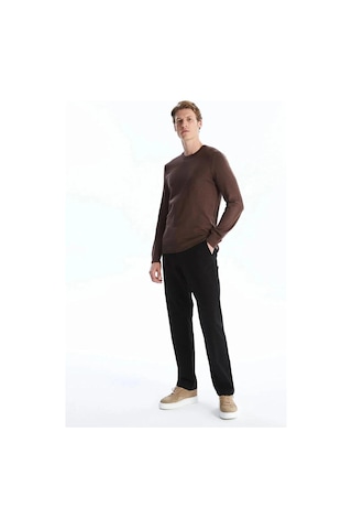 LC Waikiki Lcwaıkıkı Classic Standart Kalıp Gabardin Erkek Chino Pantolon W5 New Black