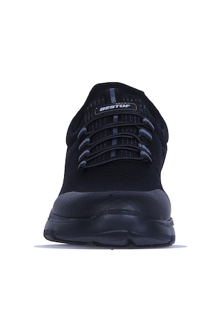 Bestof Bst-85 Full Siyah Bağsız Yazlık Erkek Sneaker Ayakkabı Siyah