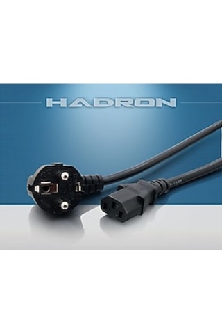 Hadron Hdx5533 Yonca 0.75mm Plastik Güç Kablosu - Siyah