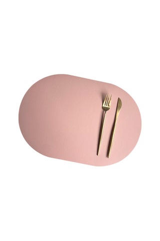 Suntek Yemek Masası Placemat Süs Kaymaz Coaster Ev Masa Pembe Diğer