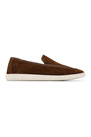 Giampiero Nicola Erkek Hakiki Deri Kahverengi Loafer Ayakkabı 664 47007b Erk Ayk Y26 Brown