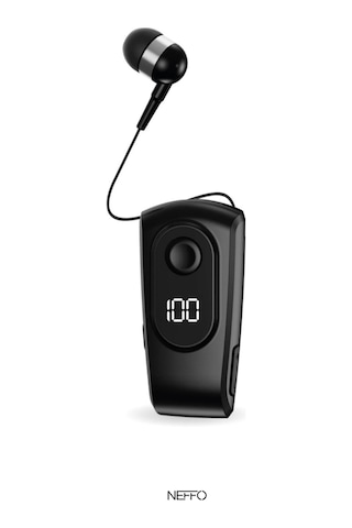 Makaralı Kulaklık Bluetooth 5.4 18 Saat Konuşma Dijital Ekran Titreşimli Yüksek Kalite Ses