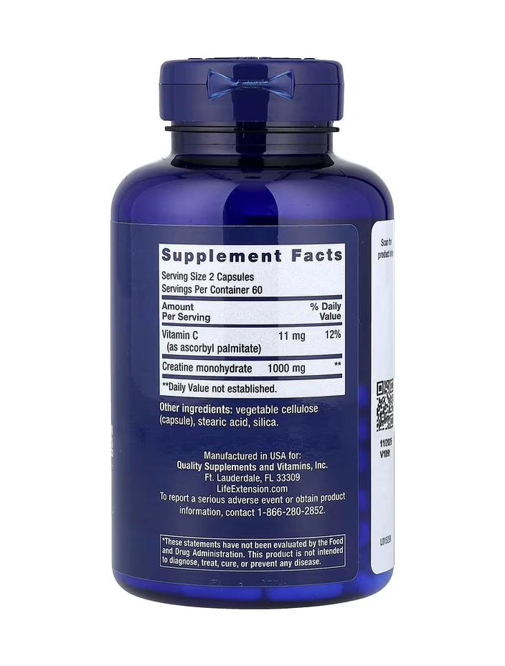 Creatine Capsules 120 Kapsül