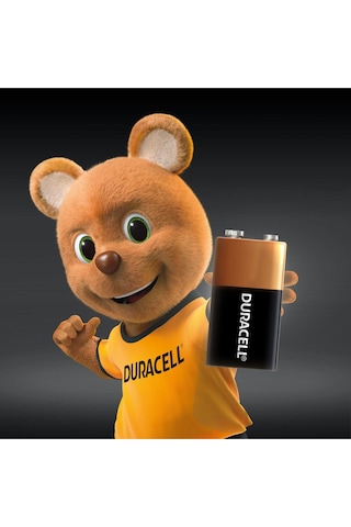 Duracell Alkalin 9 Volt Pil 2'li Paket