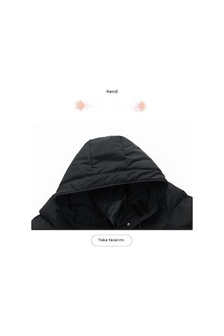 Büyük Beden Yeni Kışlık Erkek Pamuklu Dolgulu Ceket Yeşil