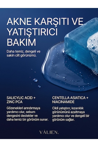 Vàlıen Akne Karşıtı Yatıştırıcı Sabun 90 Gr Diğer
