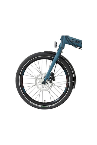 Carraro Flexi 121 Hd Katlanır Bisiklet Mavi Bukelamun 21v Siyah