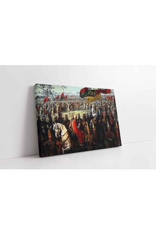 Tr Osmanlı Tarihi Kanvas Tablo 140 X 210 Cm Kb21354 Diğer