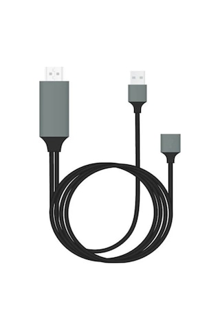 Tüm Telefon Ve Tabletler İçin Hdmı Tv Görüntü Ve Ses Aktarım Kabl