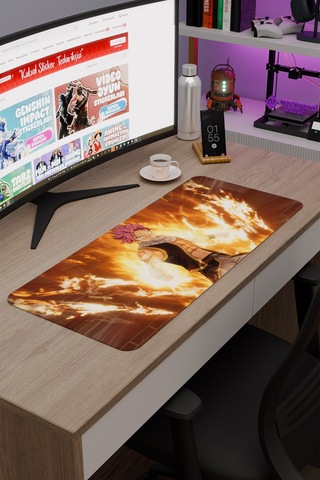 Fairy Tail Anime V1 - 70x30 Xl Gaming Kauçuk Kaymaz Taban Mouse Pad Fare Altlığı