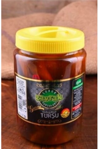 Zavrak Çubuk Turşuları Patlıcan Dolma Turşusu 1 L Zavrak Çubuk Turşuları Patlıcan Dolma Turşusu 1 L