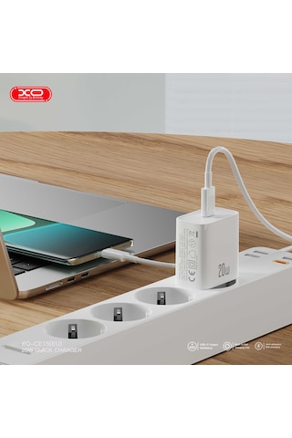 Xo Hızlı Şarj Adaptörü Ce15 20w Max Power Akım Korumalı Hızlı Şar