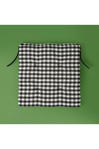 Evidea Soft Guarda Sandalye Minderi - Siyah - 38x38 Cm Siyah