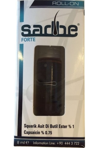 Sadbe Forte Saçkıran Roll-on 8 ML Sadbe Forte Saçkıran Roll-on 8 ML