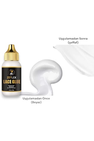 Zetlex Extreme Hold Lace Protez Saç Yapıştırıcısı 38 ML