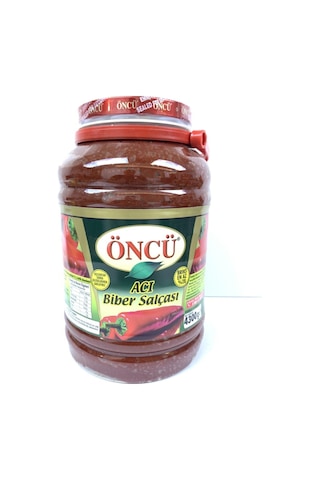 Biber Salçası 4300 Gr Tatlı Ve 4300 Gr Acı