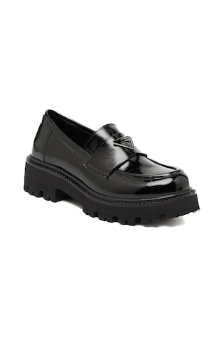 Nero Black Sneaker Günlük Kadın 25k11768xr Vergelio Vernice Nero Bej